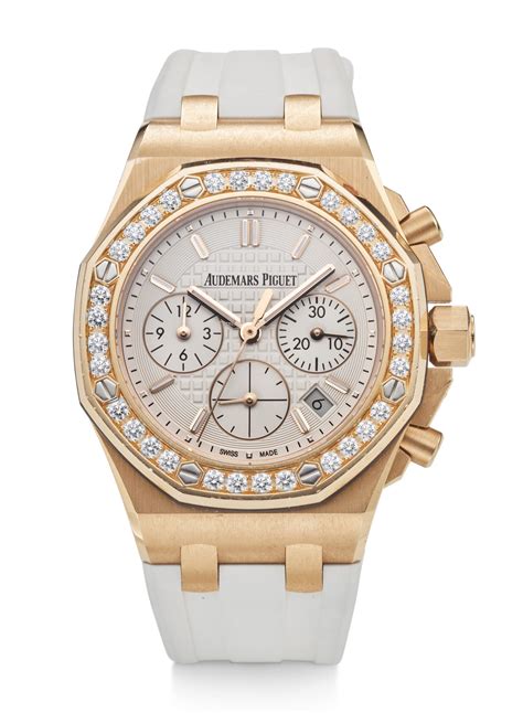 audemars piguet royal oak rose gold diamond bezel|rose gold ap watch price.